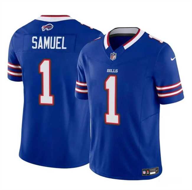 Men & Women & Youth Buffalo Bills #1 Curtis Samuel Blue 2023 F.U.S.E. Vapor Untouchable Limited Football Stitched Jersey,We sell and wholesale Men & Women & Youth Buffalo Bills #1 Curtis Samuel Blue 2023 F.U.S.E. Vapor Untouchable Limited Football Stitched Jersey on line form chian!